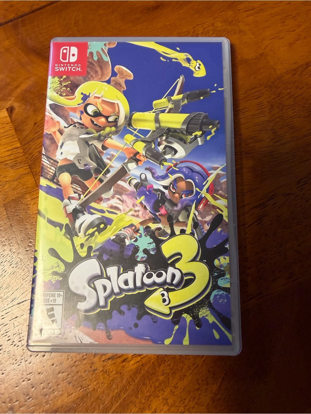 Nintendo Switch Splatoon 3 (Yellow/Blue) - Action Shooter Game